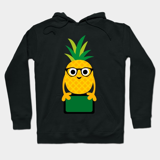 Fruit Pineapple Hoodie by Hastag Pos